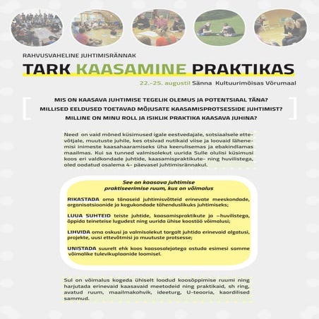 kutse - tark kaasamine praktikas - 2013 august