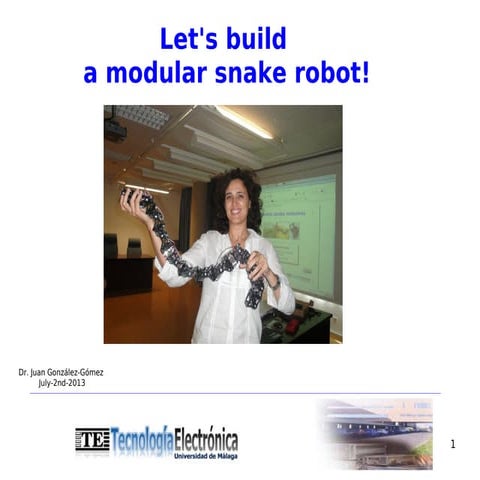 Let's build modular robots! | PDF