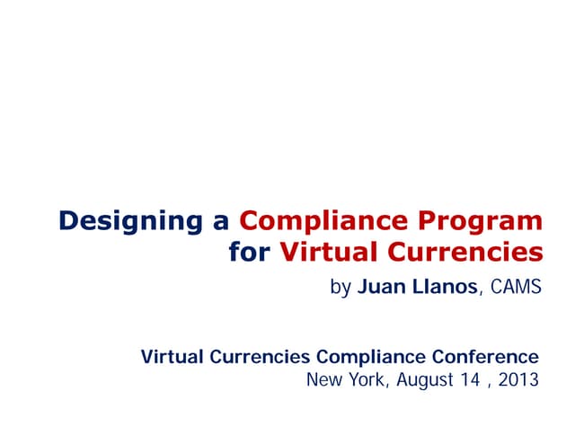 New York - Virtual Currencies Compl...