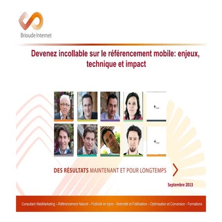 Référencement Mobile Brioude Internet - Formation VLC