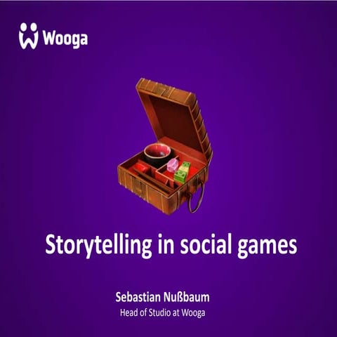 Storytelling in social games