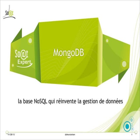 MongoDB : la base NoSQL qui réinvente la gestion de données