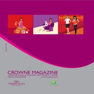 מגזין קראון פלזה ישראל חורף אביב 2013