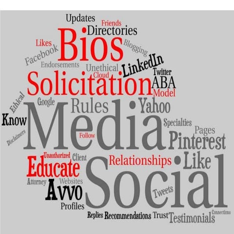 Your Social Media Presence – Adhering to Ethics Rules While Being Social“ 