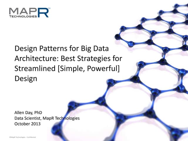 20131011 - Los Gatos - Netflix - Big Data Design Patterns