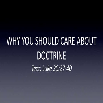 Doctrine Of God | PPTX