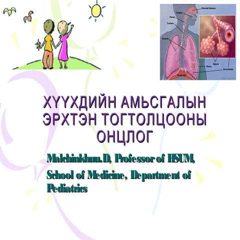 амьсгал эрхтний онцлог 2013