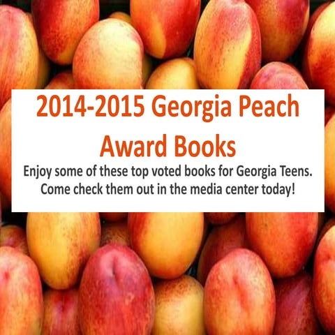 2013 2014 Georgia Peach Book Awards