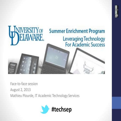 2013-8-2 Summer Enrichment Program, Tech Component