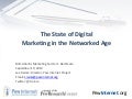 The State of DigitalMarketing in the Networked Age