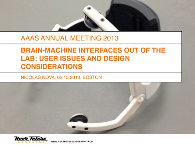 Brain-Machine Interfaces OUT OF THE...