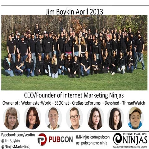 How to Avoid or Lift Google Penalties - by @JimBoykin