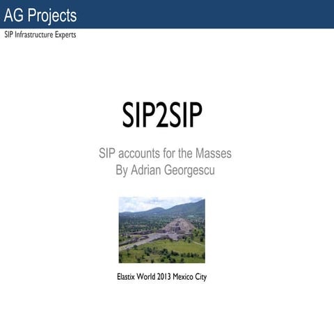 SIP2SIP - Direcciones SIP gratuitas para las masas
