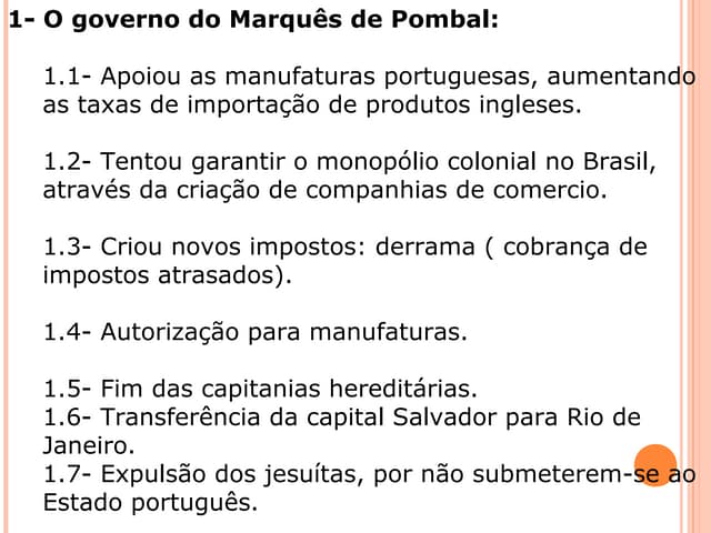 2013  marquês de pombal, revoltas a...