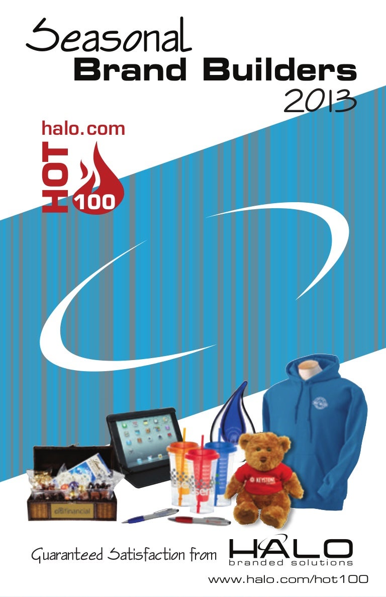 halo promotional items on Winter 2013 Promotional Brand Builders