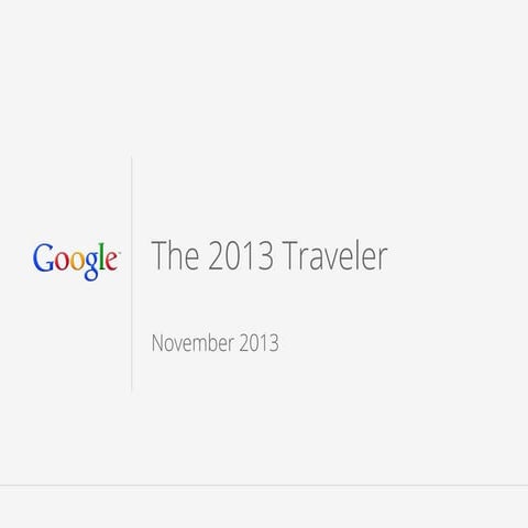 2013 traveler research-studies