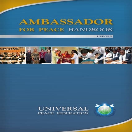 Ambassadors for Peace Handbook | PDF