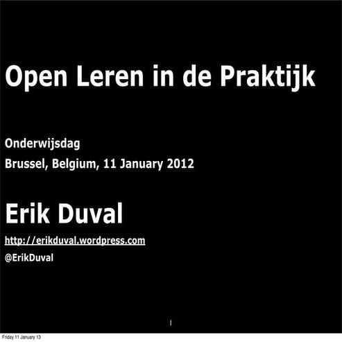 Open Leren in de Praktijk