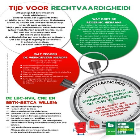 Tijd voor rechtvaardigheid