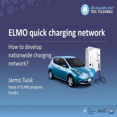 ELMO presentation in CHAdeMO's annual conference in Brussels in 18th February