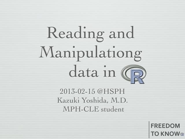 20130215 Reading data into R