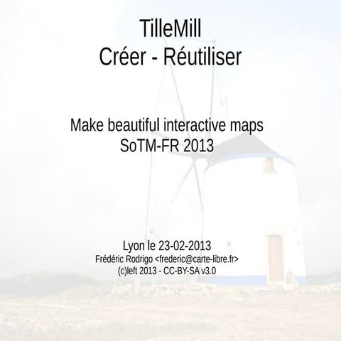 Introduction à TileMill