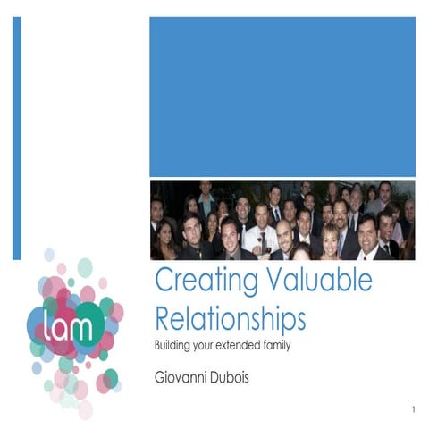 Creating Valuable Relationships