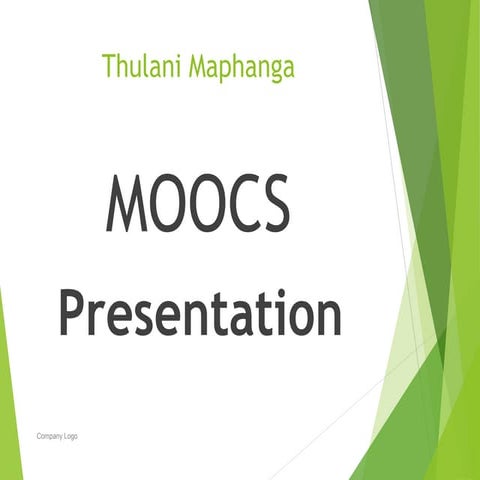 MOOC presentation