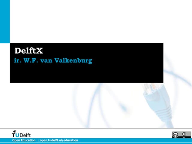MOOCs and DelftX
