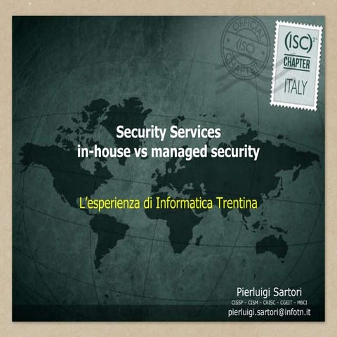 Managed Security Services vs In house management
