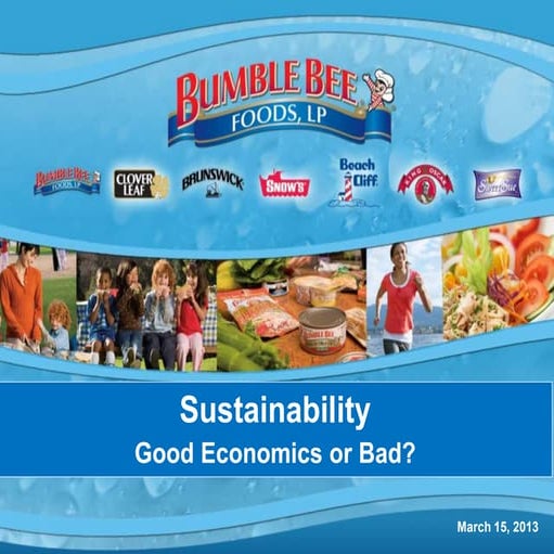 Sustainability Good Economics or Bad? PPT