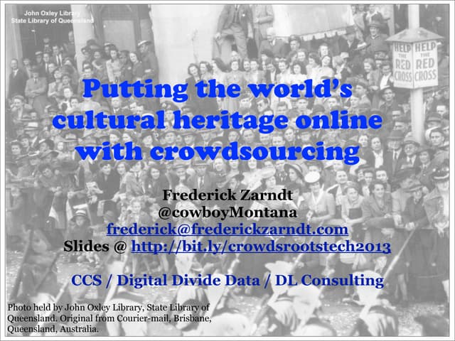 20130321 Putting the world's cultural heritage online with crowdsourcing [roo...