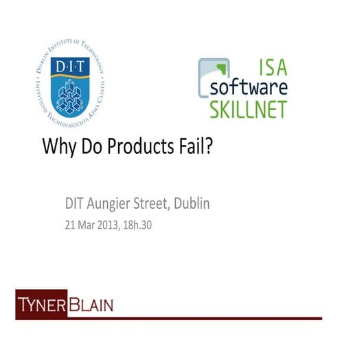 20130322.why do products fail   isa