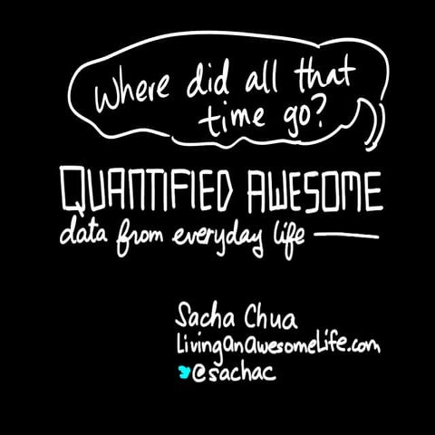 Where the Time Went - Quantified Self Lunch and Learn (March 27, 2013 - Toronto)