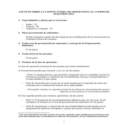 20130415 anuncio convocatoria_oposiciones_maestros2013_tcm1-38741