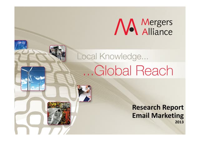 20130423 e mailmarketing market trends +ma + profiles