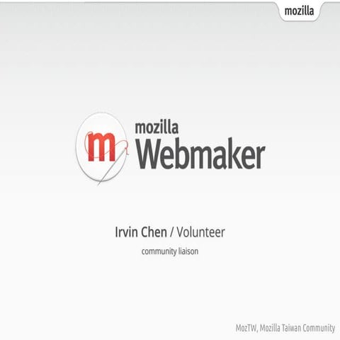 Mozilla Webmaker