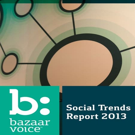 Social Trends Report 2013