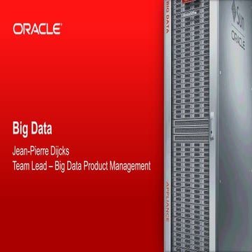 2013 05 Oracle big_dataapplianceoverview