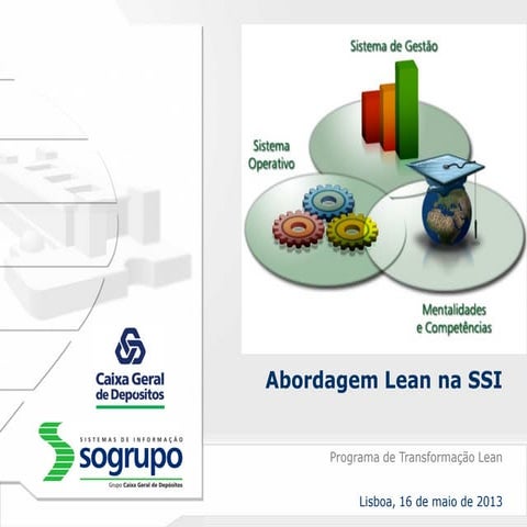 201305 IT Simplification   Lean caixa-geraldepositos