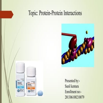 Protein protein interaction