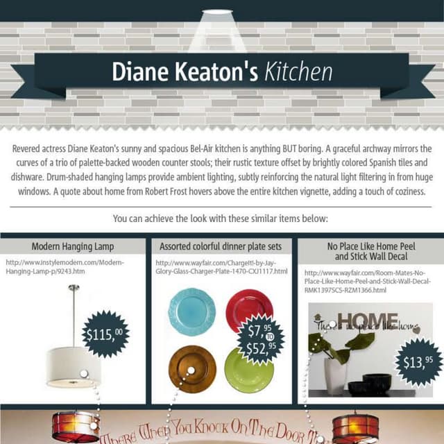 Diane Keaton's Kitchen
