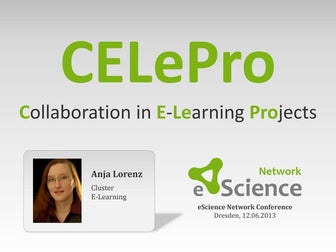 CELePro: Collaboration in E-Learning Projects