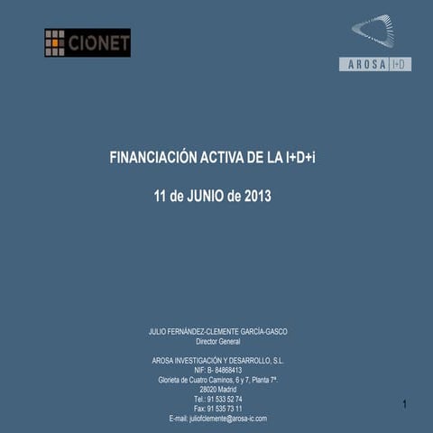 201306 Innovacion Incentivos Fiscales I+D+I