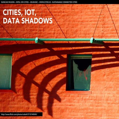 cities, iot and data shadows