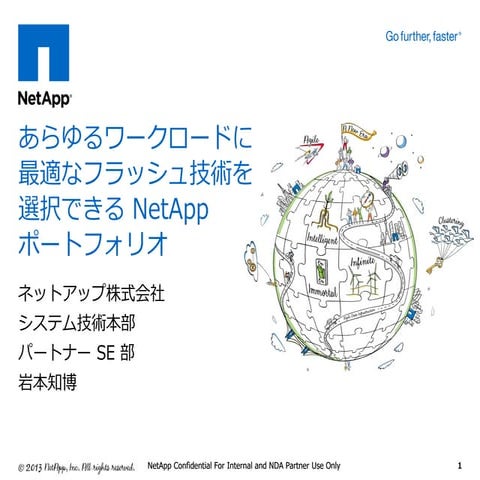あらゆるワークロードに最適なフラッシュ技術を選択できるNetAppポートフォリオ