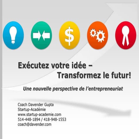 Executez votre idee - transformez le futur