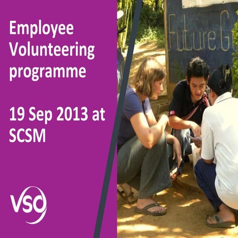 Employee Volunteer Programs: Empowering Workplace Innovation, Oct 2013