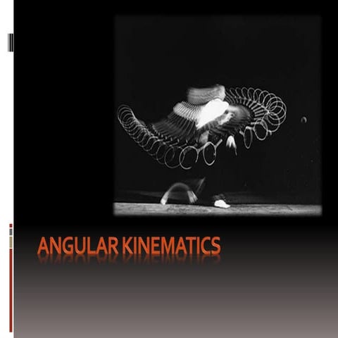 angular kinematics