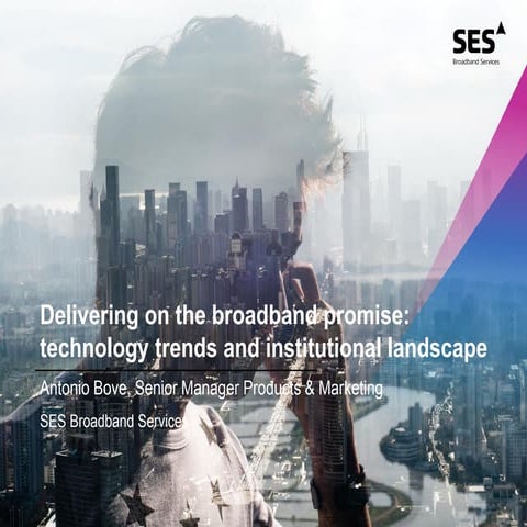 Delivering on the broadband promise: technology trends and institutional land...